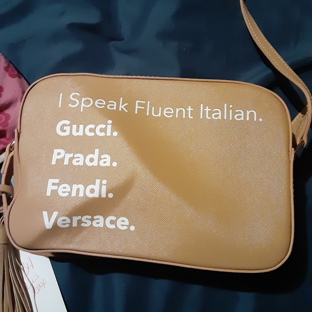 Brown Italian crossbody